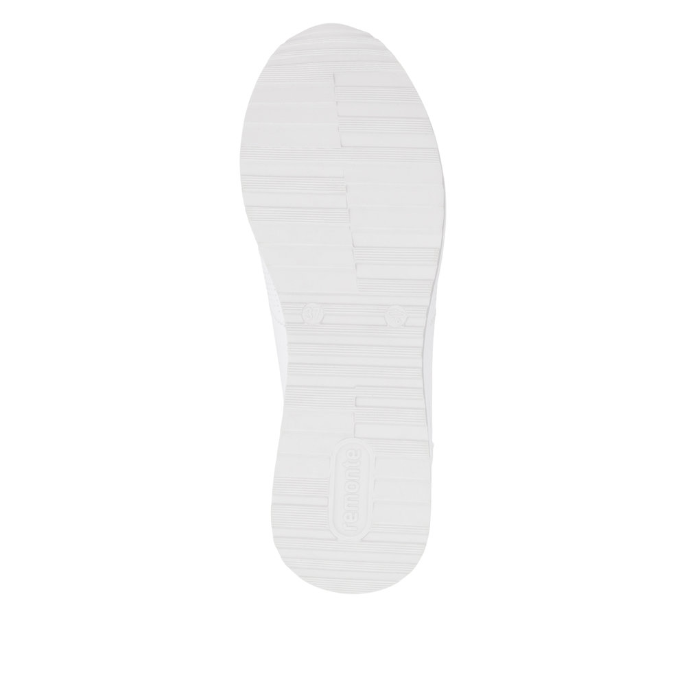 detail Dámské kožené tenisky Remonte D1G09-80 bílá