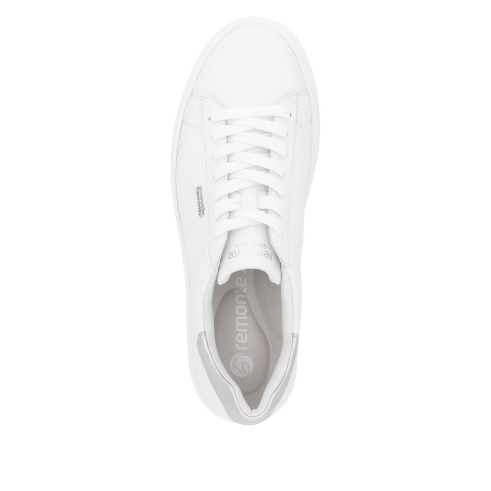 detail Dámské kožené tenisky Remonte D2J00-80 bílá