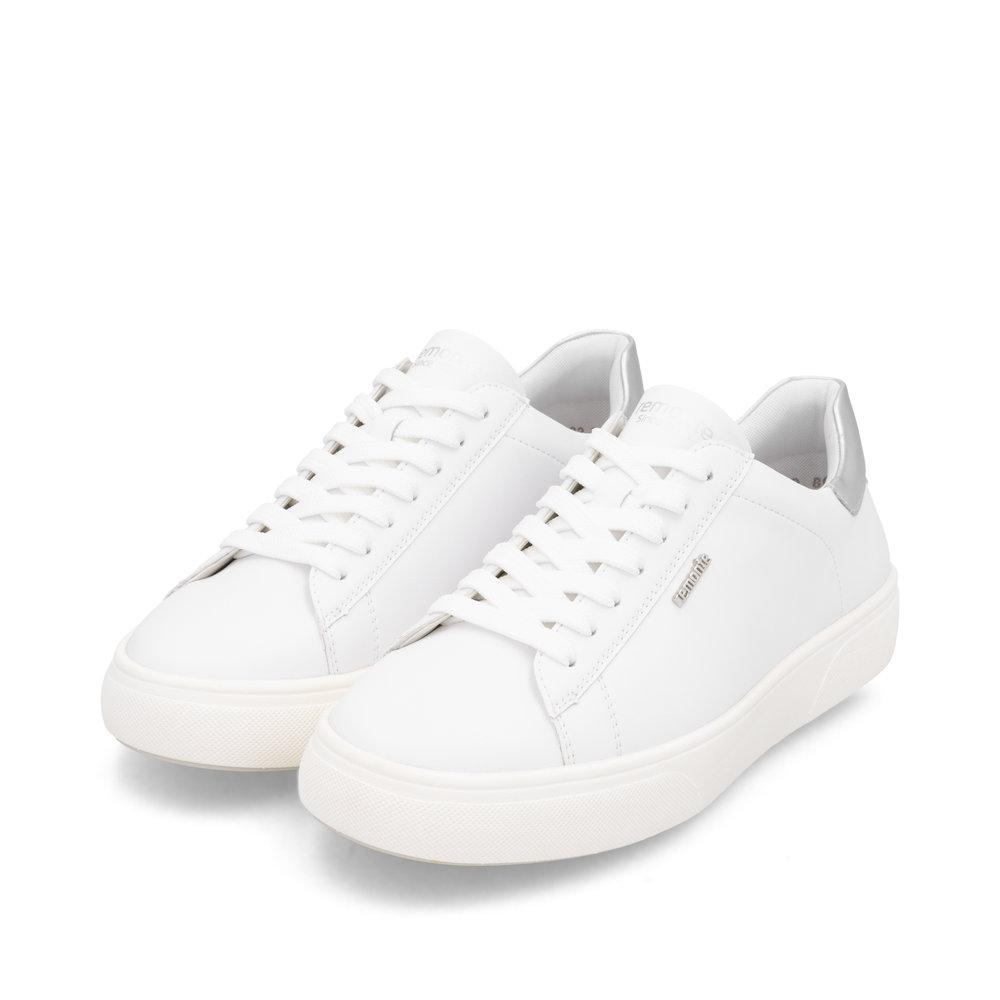 detail Dámské kožené tenisky Remonte D2J00-80 bílá
