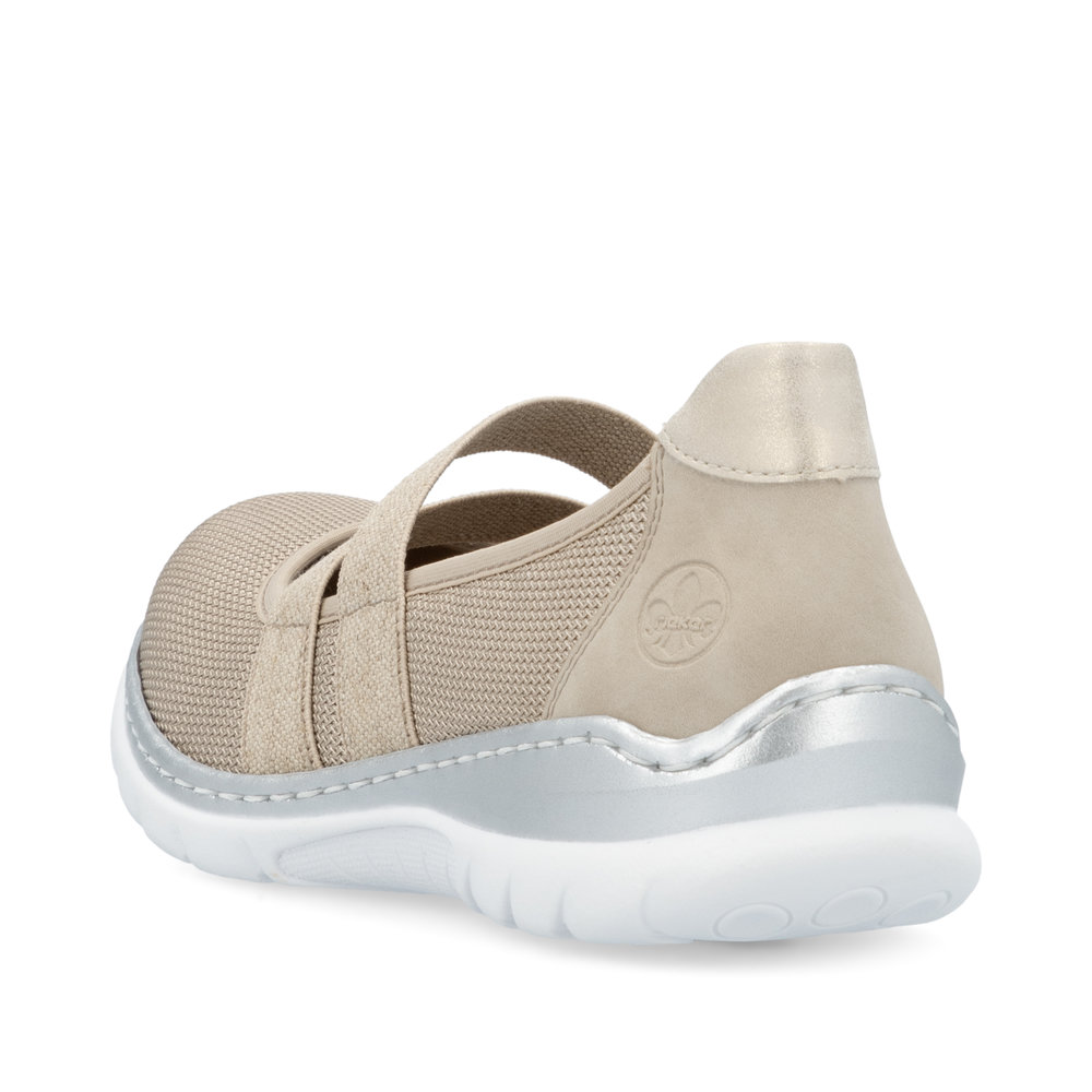 detail Dámské baleríny Rieker L3281-62 béžová