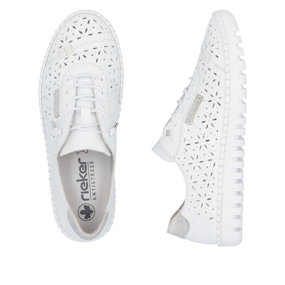 detail Dámské tenisky Rieker M2354-80 bílá