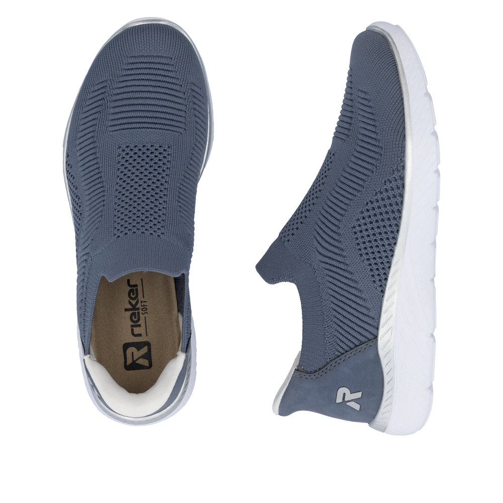 detail Dámské tenisky Rieker M5072-10 modrá