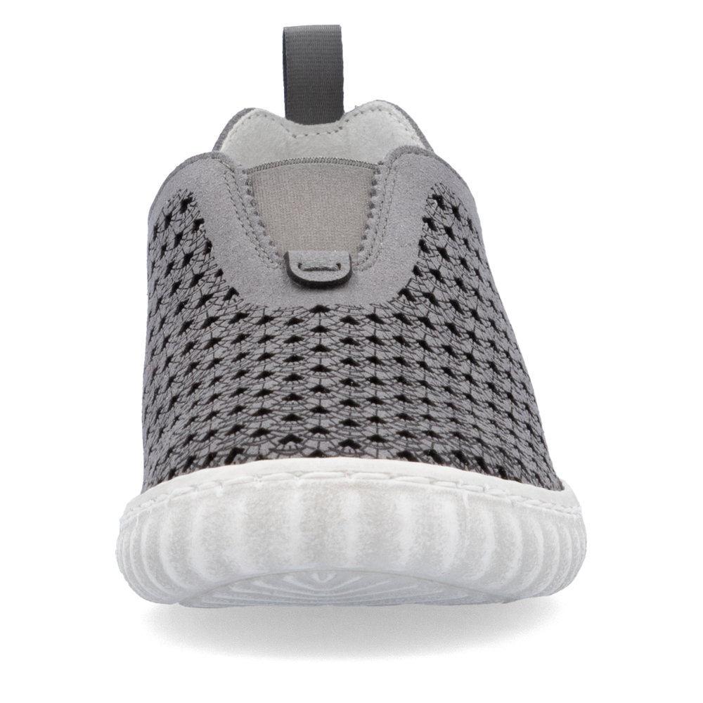 detail Dámské mokasíny Rieker N0965-43 šedá