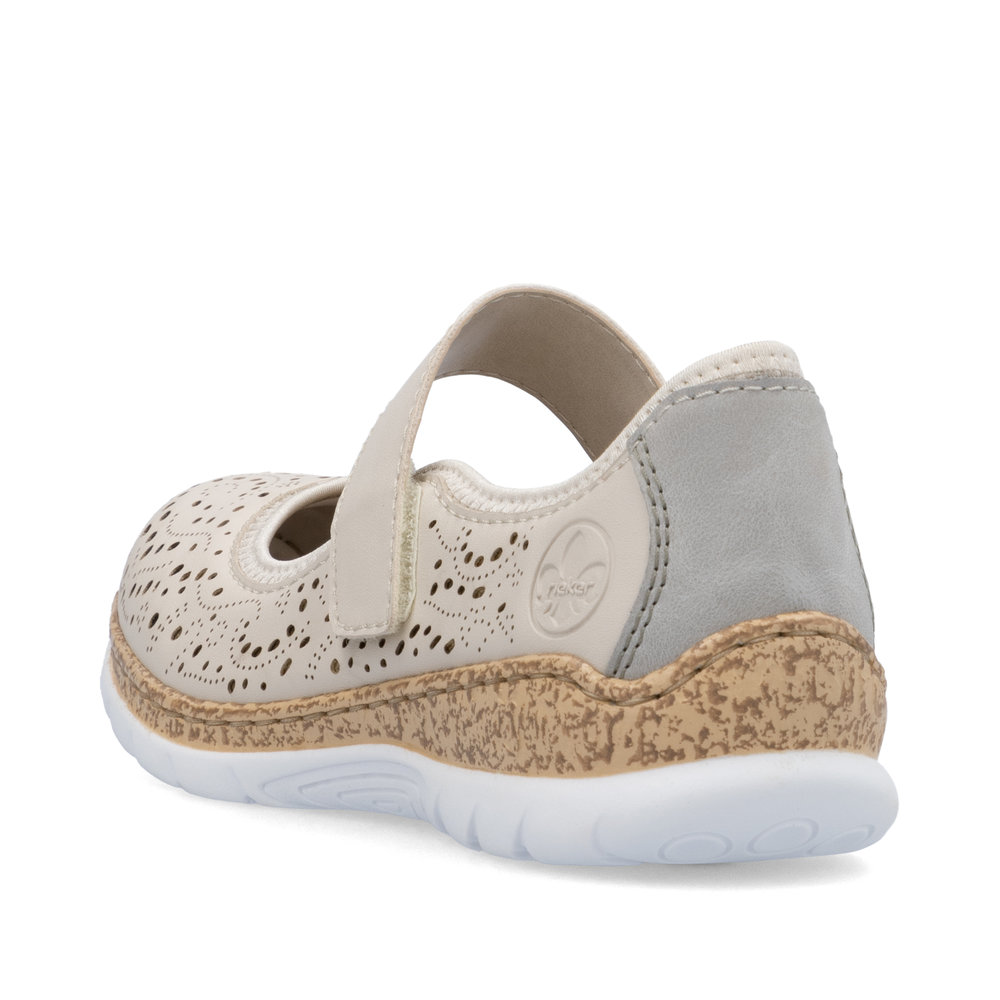 detail Dámské baleríny Rieker N4299-60 béžová