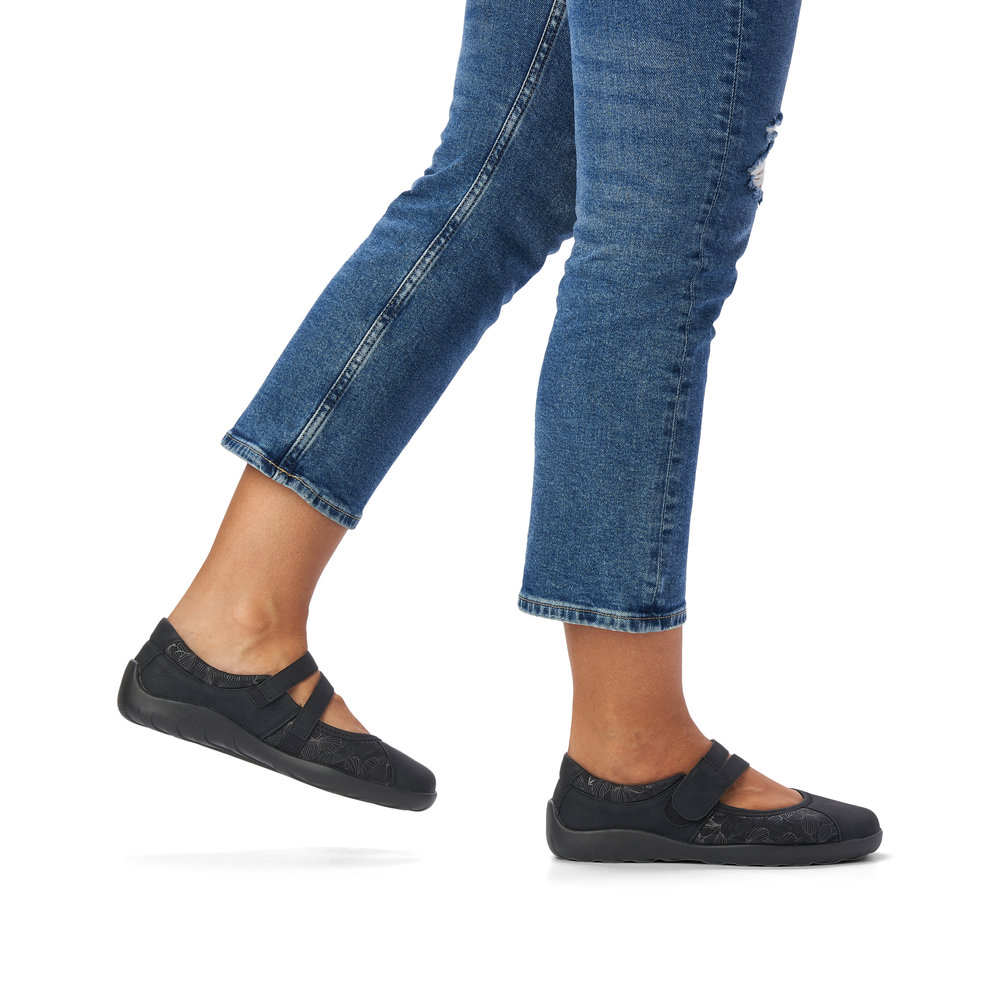 detail Dámské baleríny Remonte R3510-03 černá