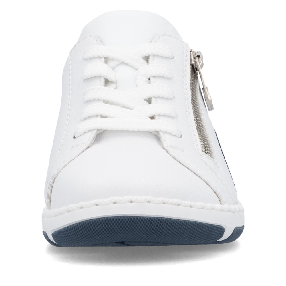 detail Dámské kožené tenisky Rieker 42424-80 bílá