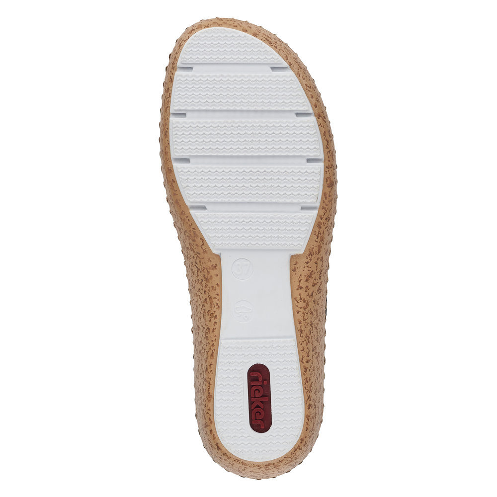 detail Dámské polobotky Rieker 44856-14 modrá