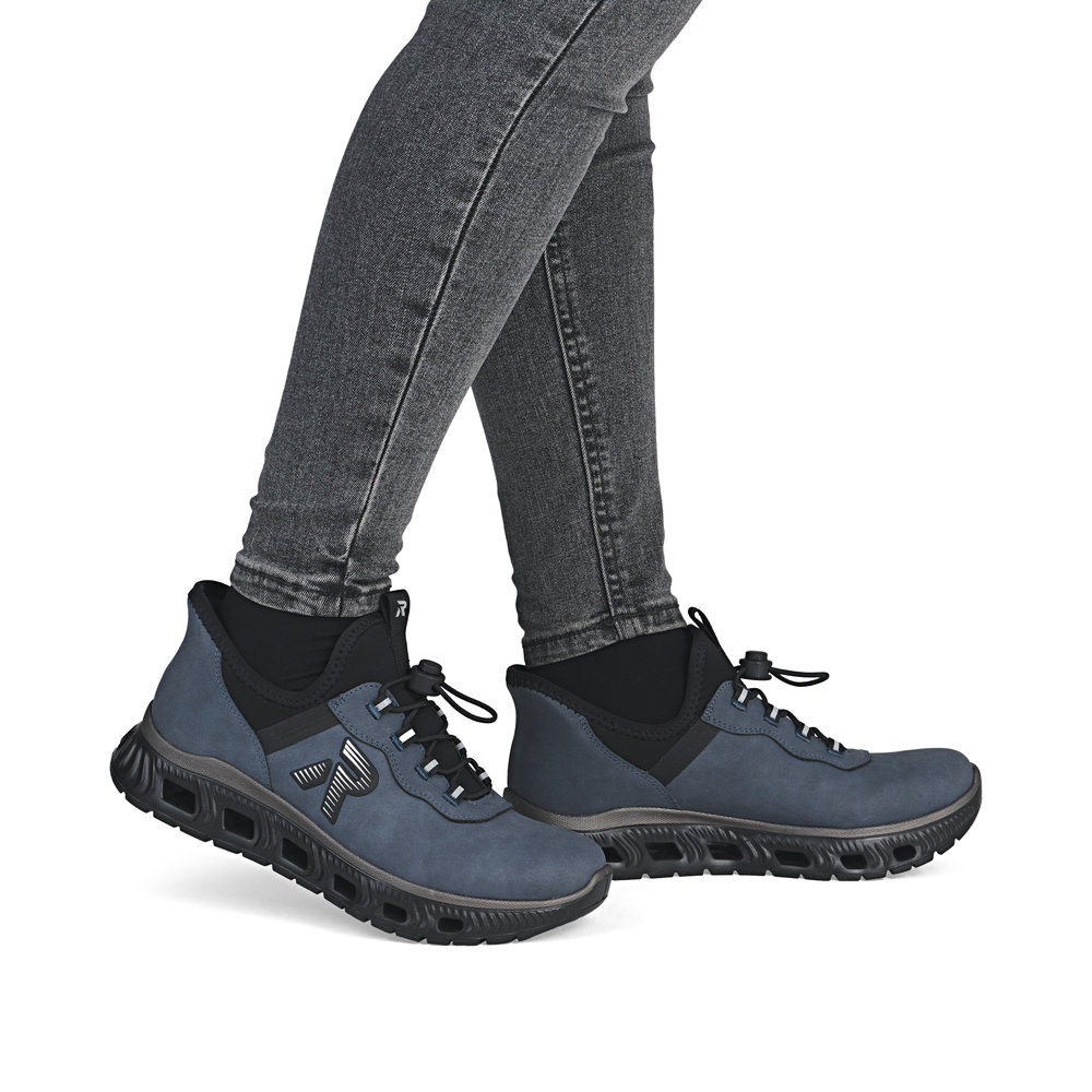 detail Dámské tenisky Rieker M6065-12 modrá