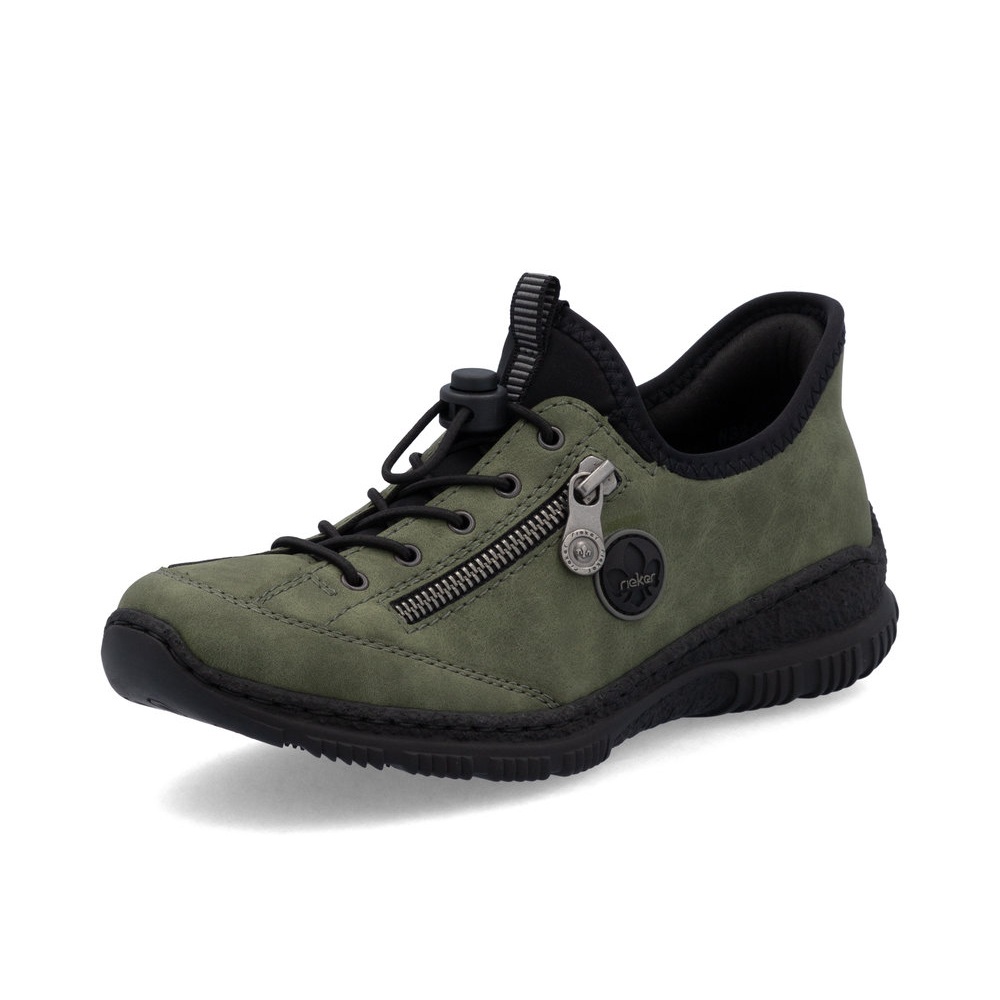 detail Dámské tenisky Rieker N3267-54 zelená