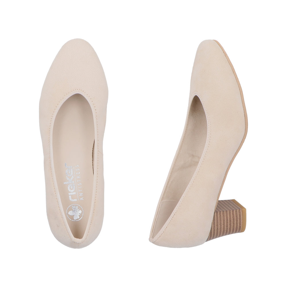 detail Dámské lodičky Rieker 44650-60 béžová