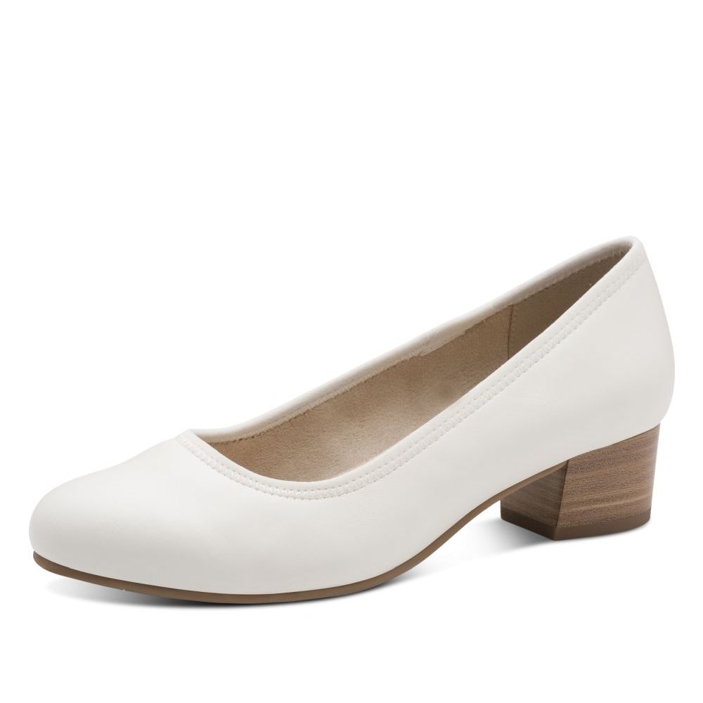 detail Dámské lodičky Jana 22360-42 100 bílá