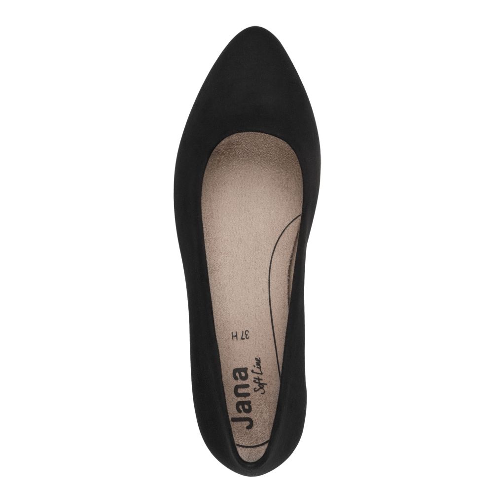 detail Dámské baleríny Jana 22174-42 001 černá