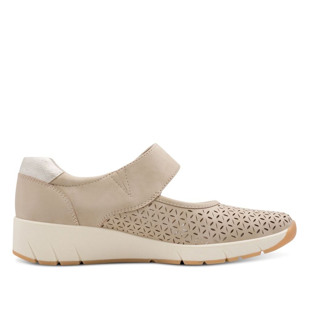 detail Dámské polobotky Jana 24664-42 341 taupe