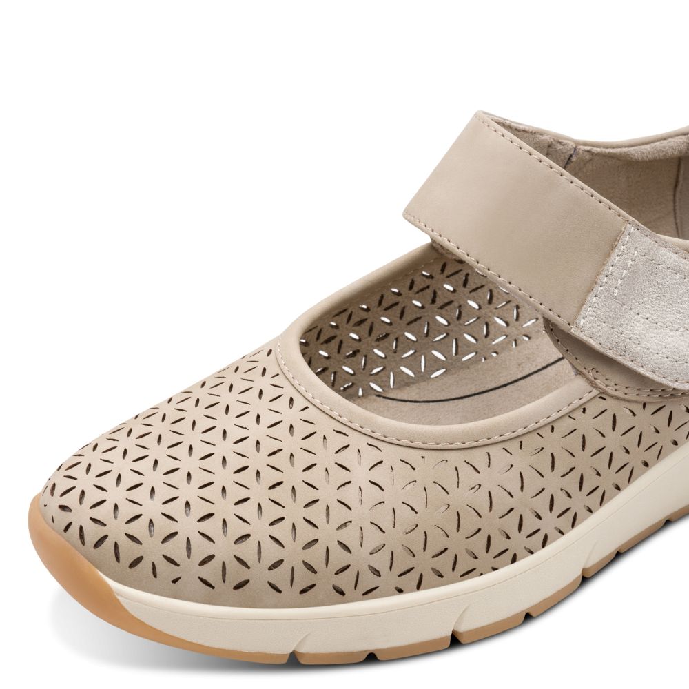 detail Dámské polobotky Jana 24664-42 341 taupe