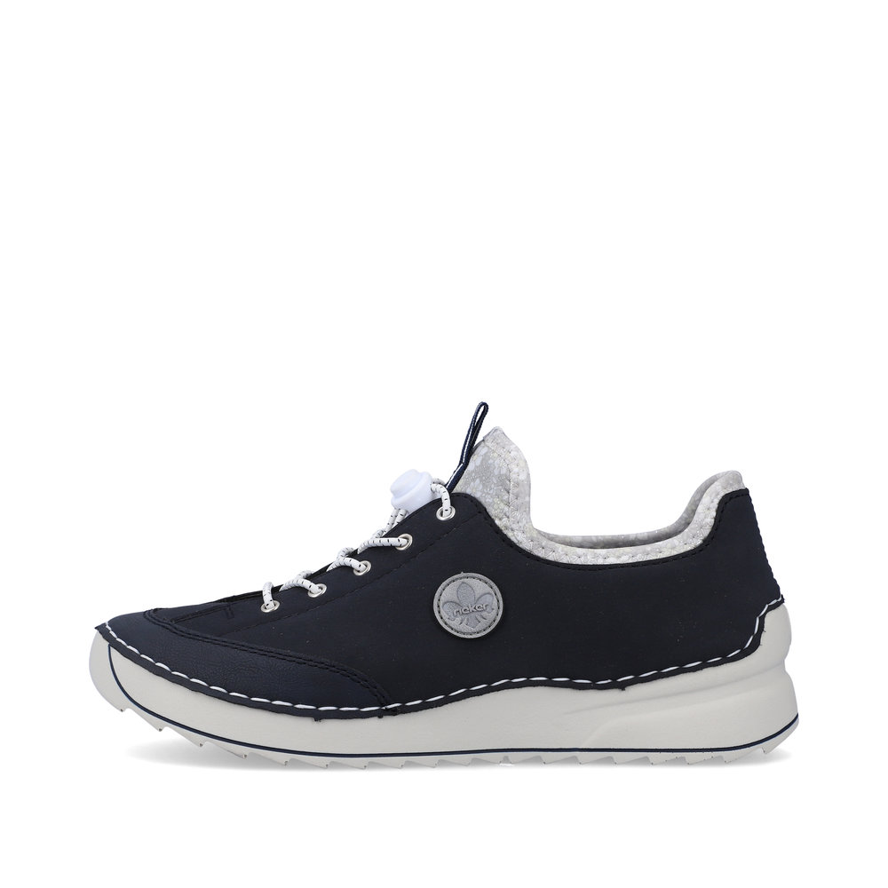 detail Dámské polobotky Rieker 51558-14 modrá