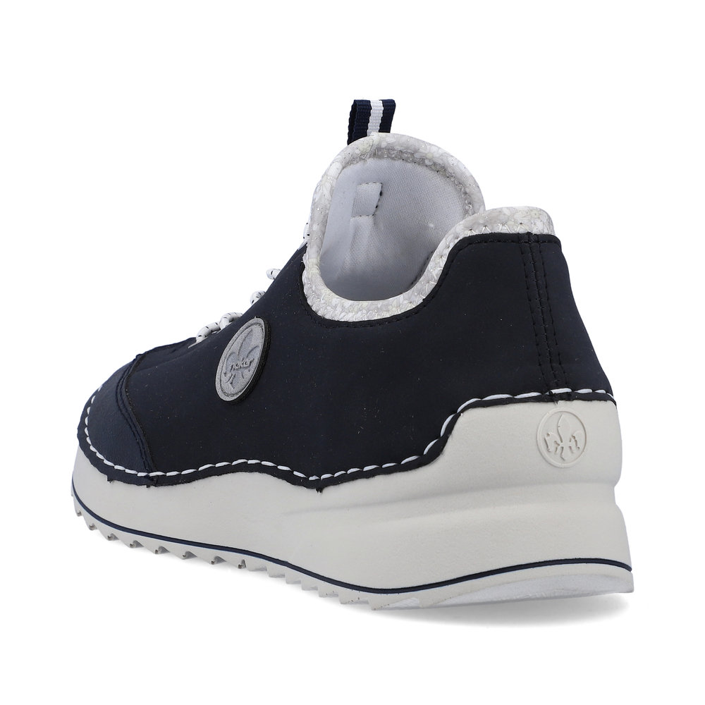 detail Dámské polobotky Rieker 51558-14 modrá