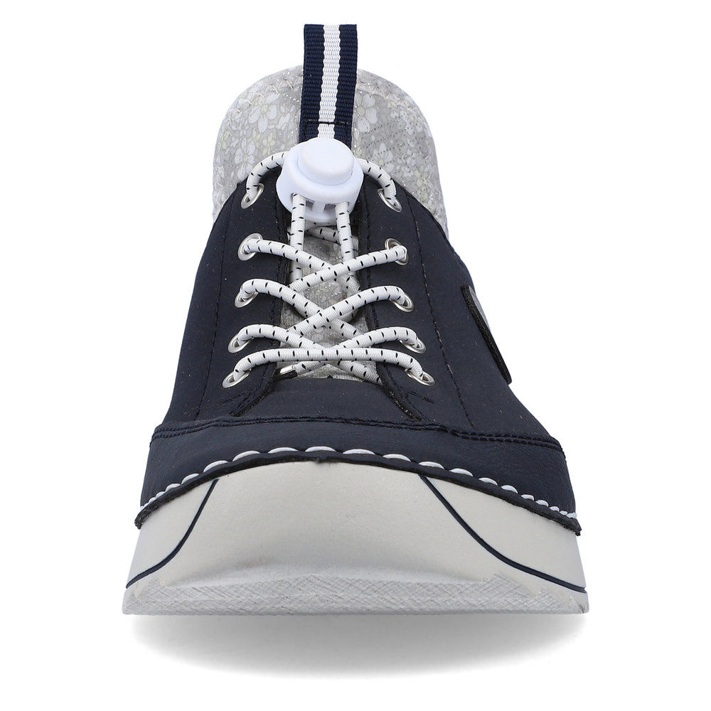 detail Dámské polobotky Rieker 51558-14 modrá