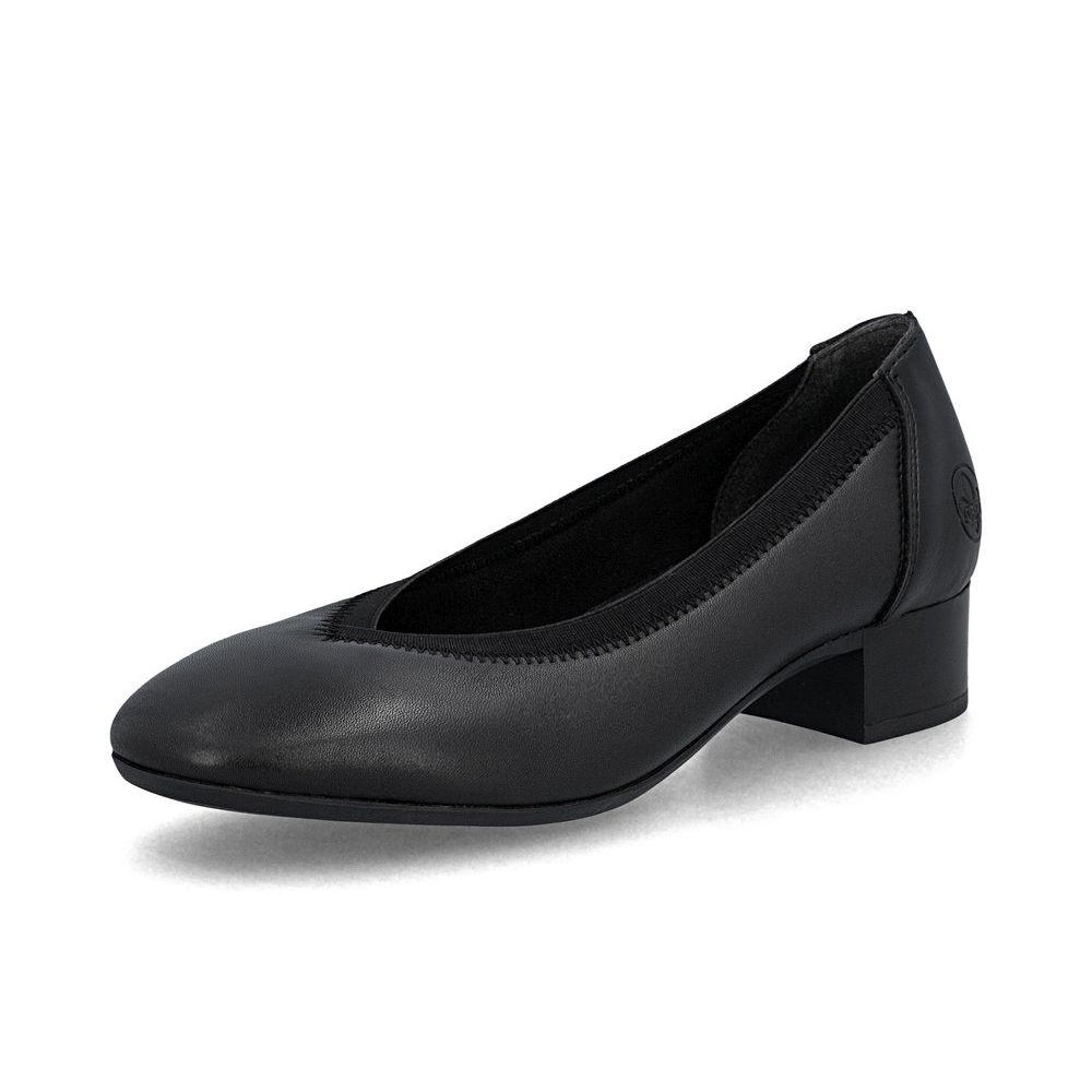 detail Dámské lodičky Rieker 43452-00 černá