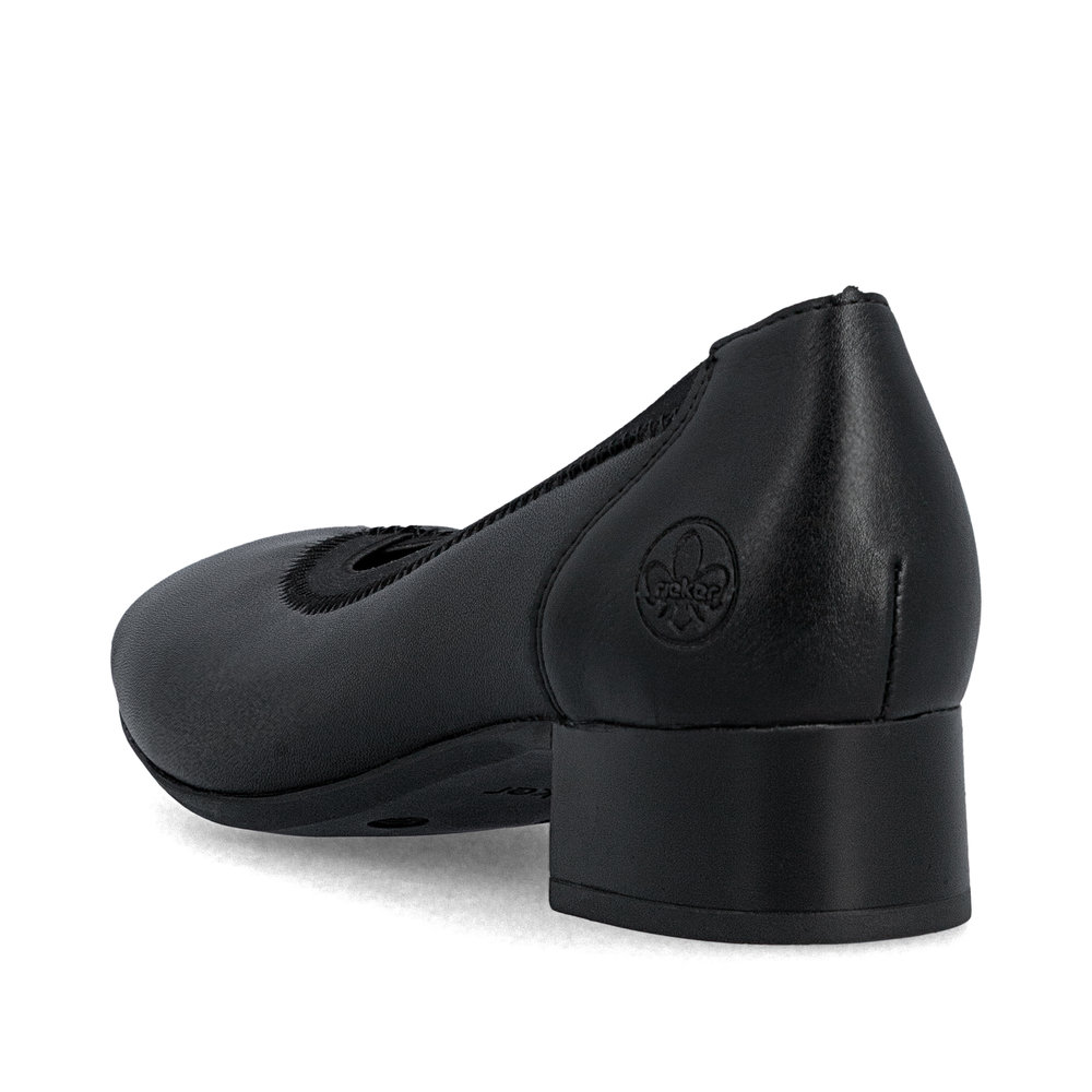 detail Dámské lodičky Rieker 43452-00 černá