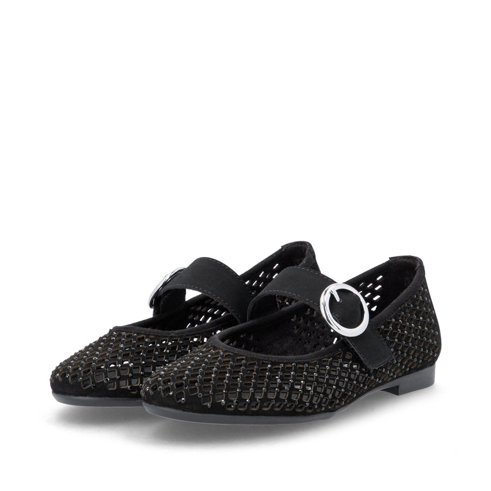 detail Dámské baleríny Remonte D0K18-02 černá