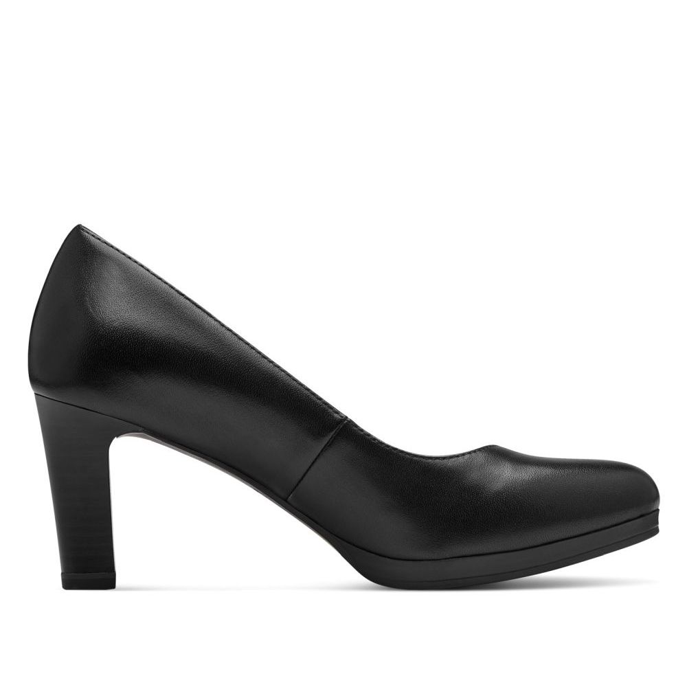 detail Dámské kožené lodičky Tamaris 22433-41 001 černá