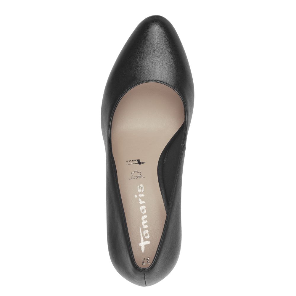 detail Dámské kožené lodičky Tamaris 22433-41 001 černá