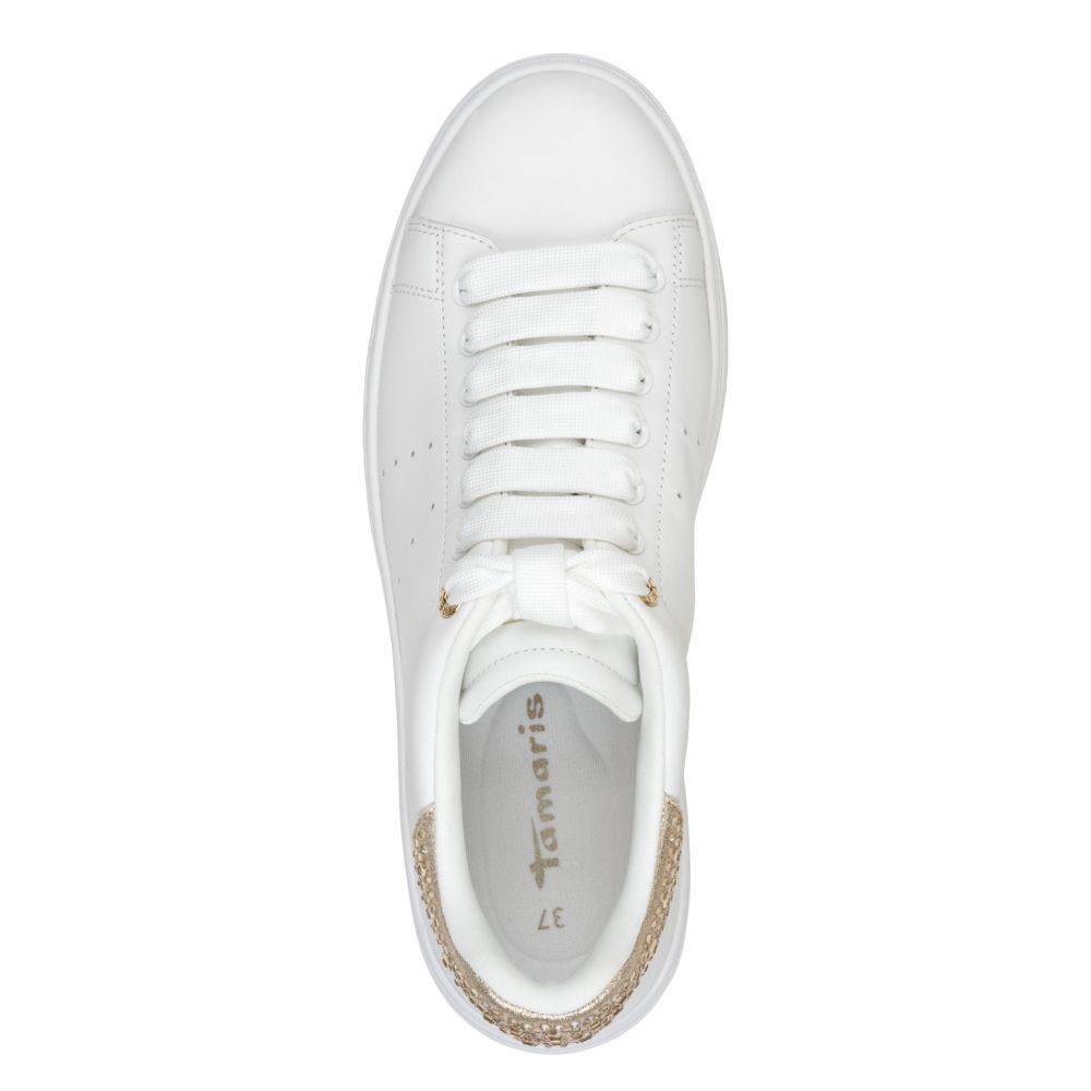 detail Dámské kožené tenisky Tamaris 23755-45 118 bílá
