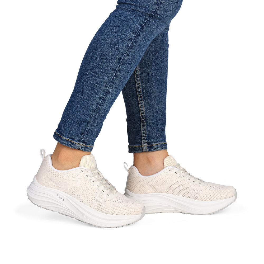 detail Dámské tenisky Rieker W4101-60 béžová