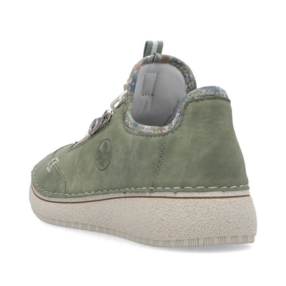 detail Dámské tenisky Rieker 50962-52 zelená