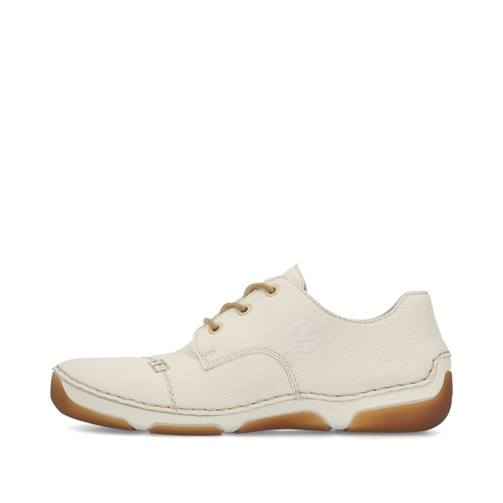 detail Dámské polobotky Rieker 55920-80 bílá