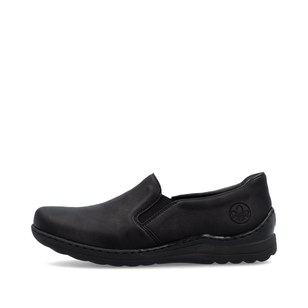 detail Dámské polobotky Rieker 48964-00 černá