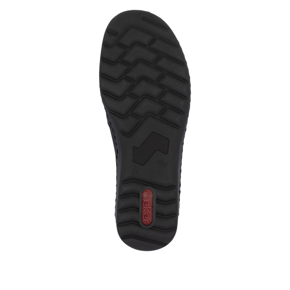 detail Dámské polobotky Rieker 48964-00 černá