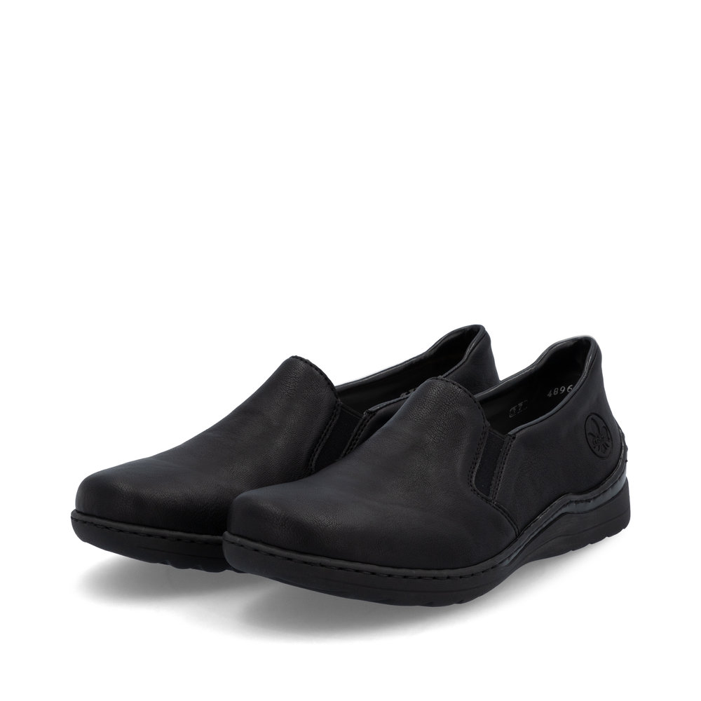 detail Dámské polobotky Rieker 48964-00 černá