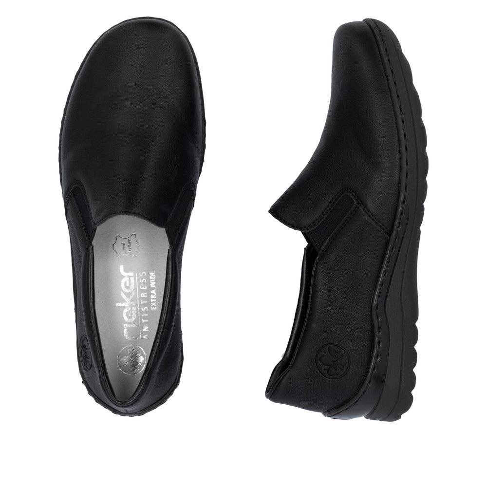 detail Dámské polobotky Rieker 48964-00 černá