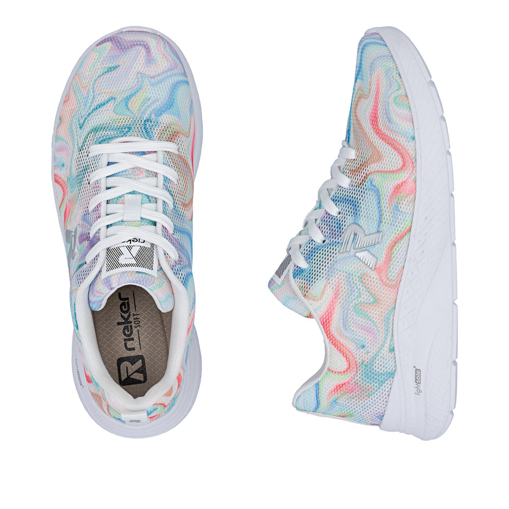 detail Dámské tenisky Rieker M8500-90 multicolor