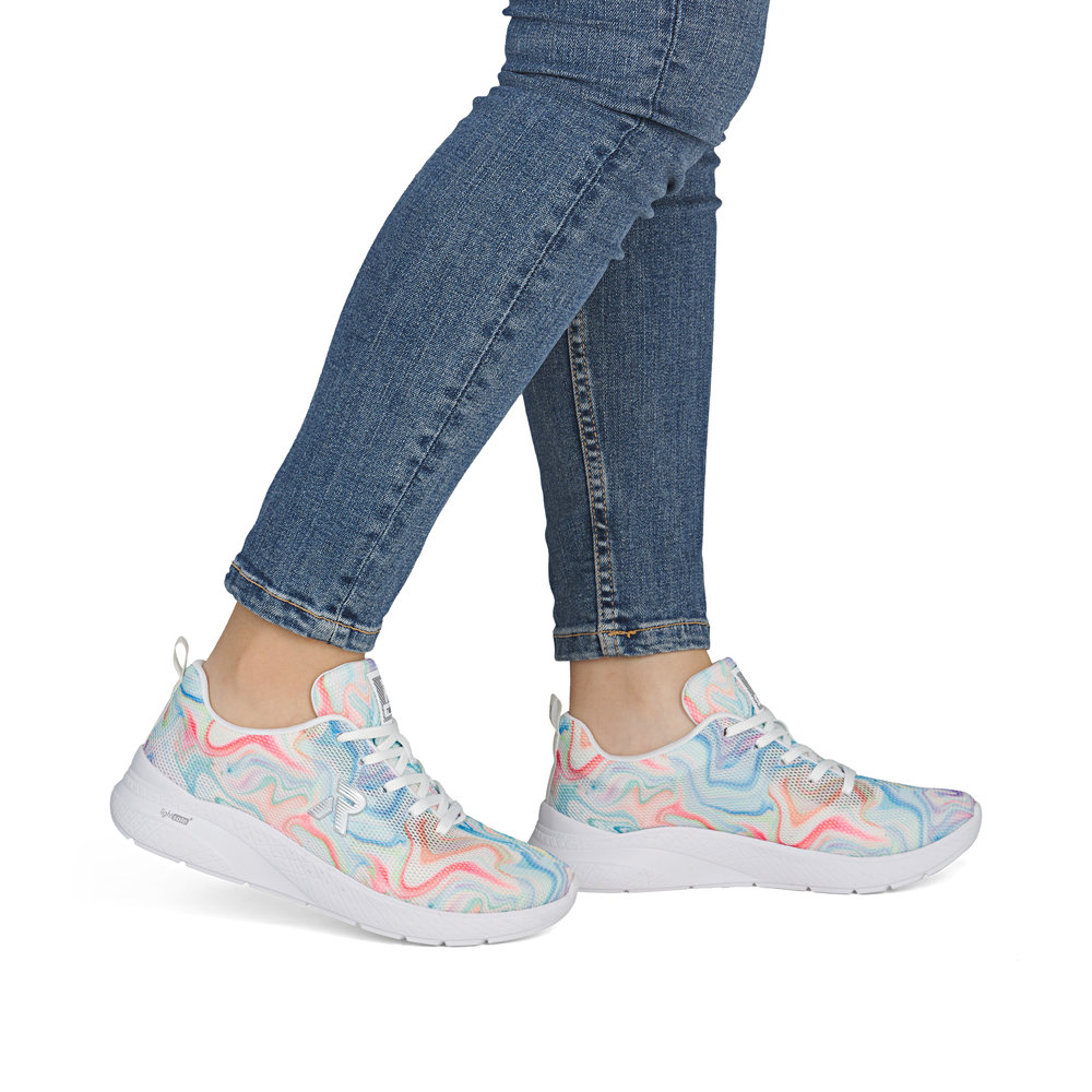 detail Dámské tenisky Rieker M8500-90 multicolor