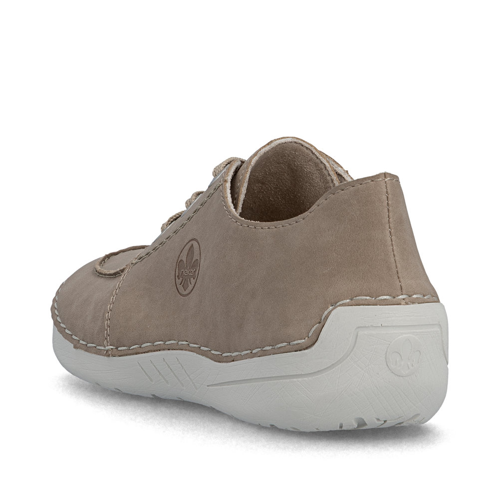 detail Dámské polobotky Rieker 52545-62 béžová