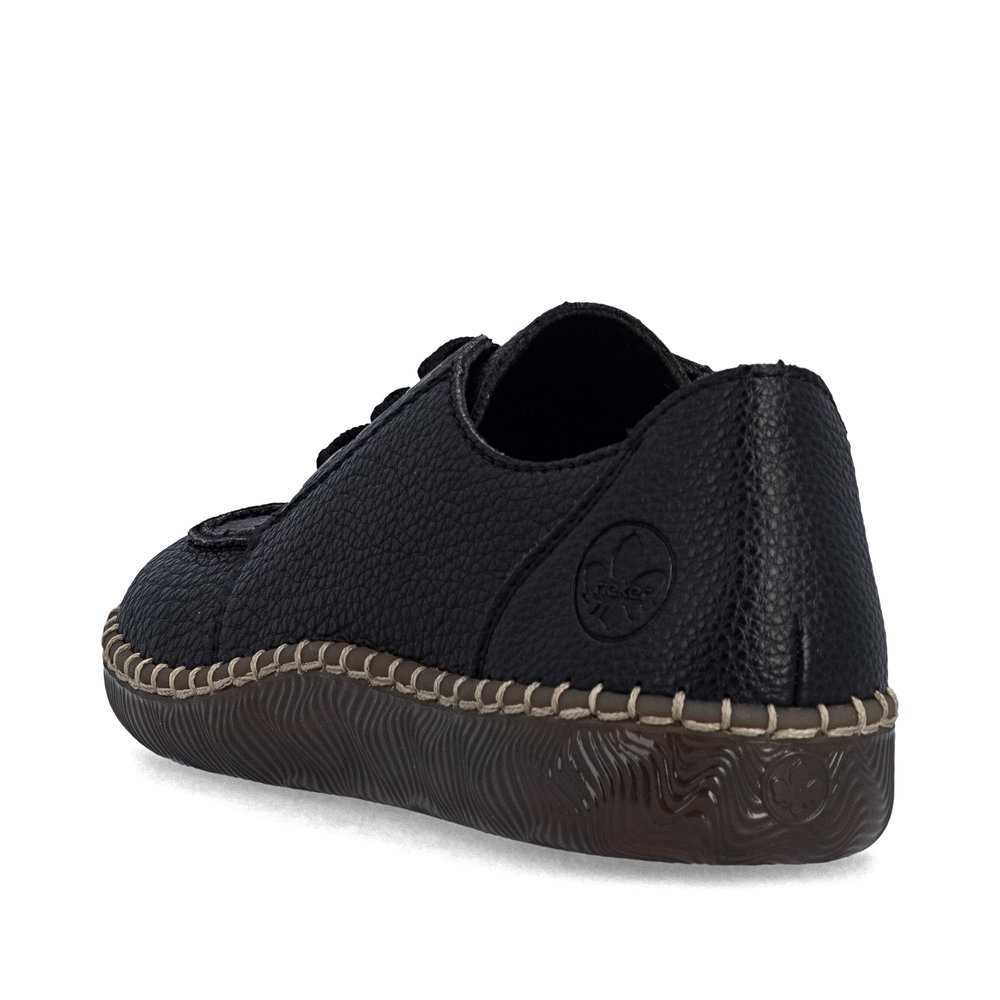 detail Dámské polobotky Rieker N2402-00 černá