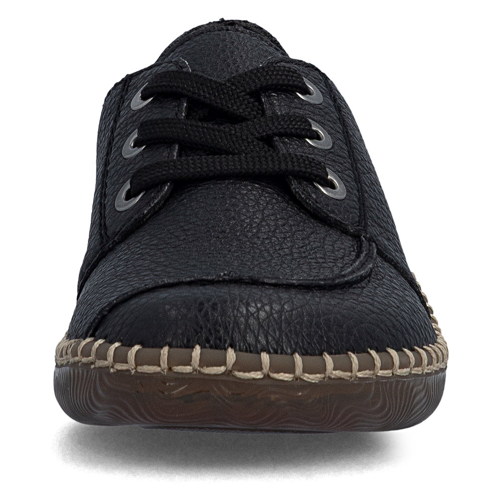 detail Dámské polobotky Rieker N2402-00 černá