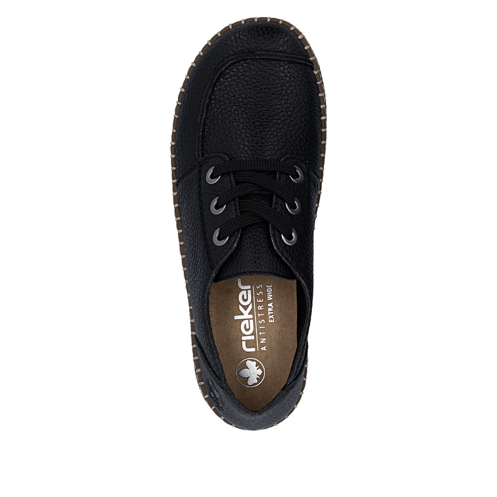 detail Dámské polobotky Rieker N2402-00 černá
