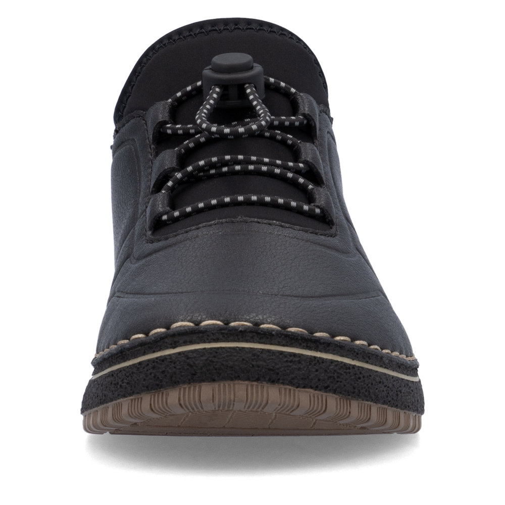 detail Dámské kožené tenisky Rieker 50960-00 černá