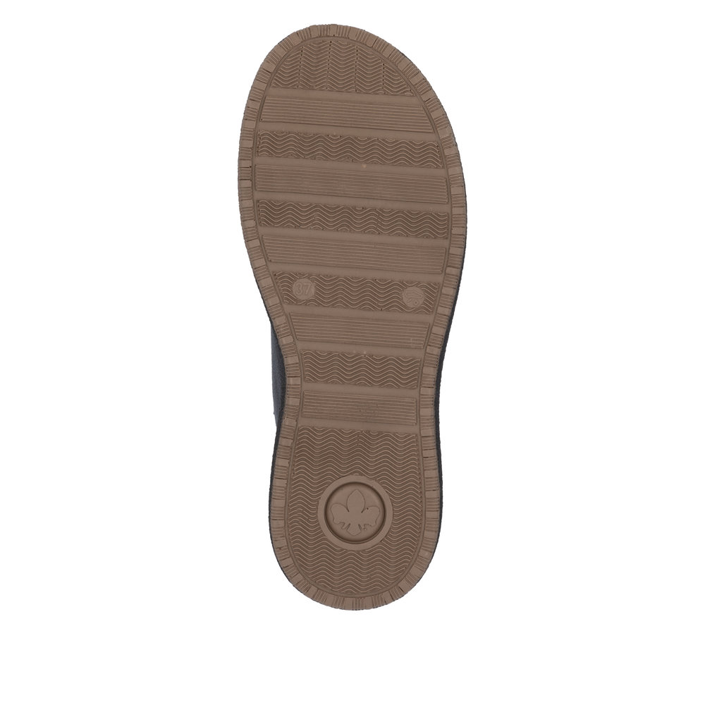 detail Dámské kožené tenisky Rieker 50960-00 černá