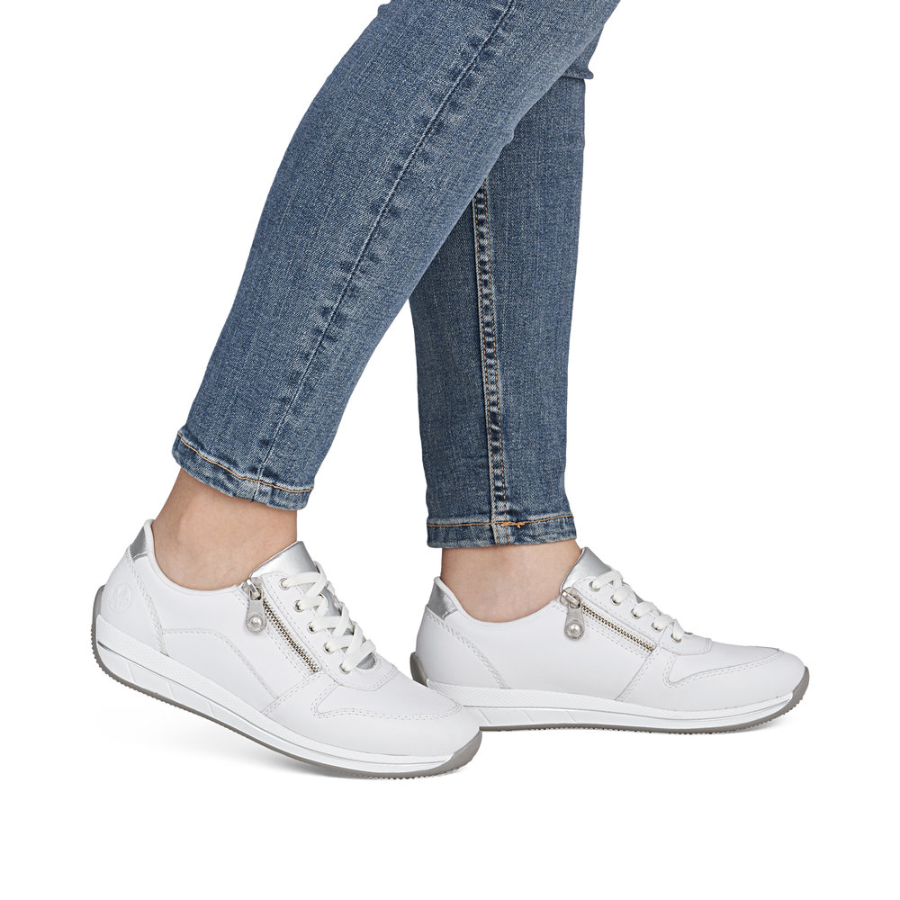 detail Dámské tenisky Rieker N1100-81 bílá