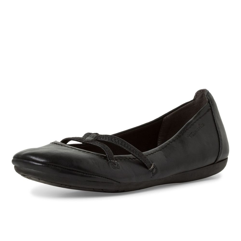 detail Dámské baleríny Tamaris 22110-42 001 černá