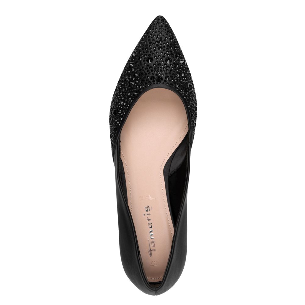 detail Dámské baleríny Tamaris 22156-46 001 černá