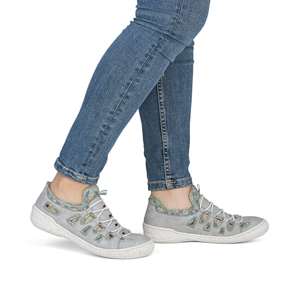 detail Dámské tenisky Rieker 54551-41 šedá