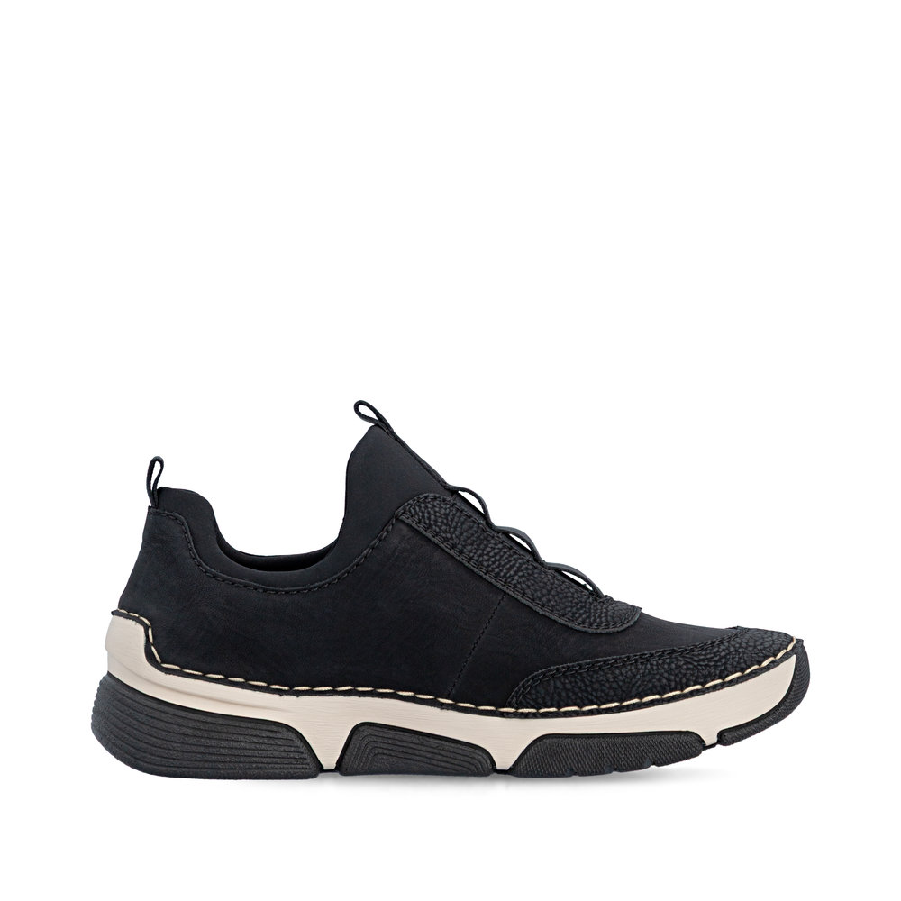 detail Dámská kotníková obuv Rieker 45975-00 černá