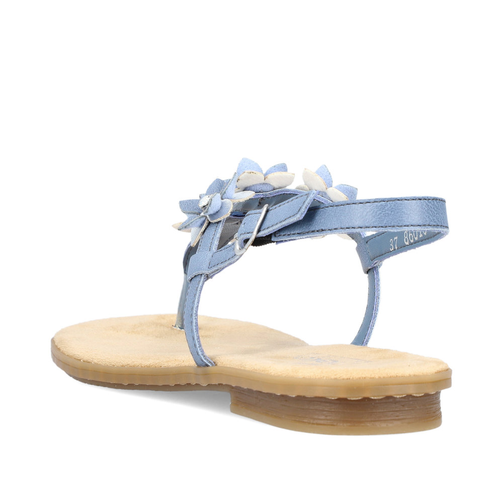 detail Dámské sandály Rieker 64257-12 modrá