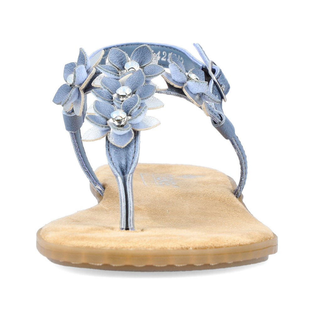 detail Dámské sandály Rieker 64257-12 modrá