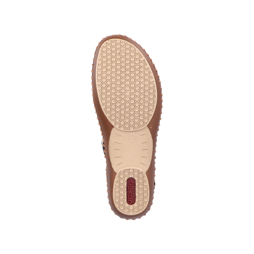 detail Dámské sandály Rieker M1655-14 modrá